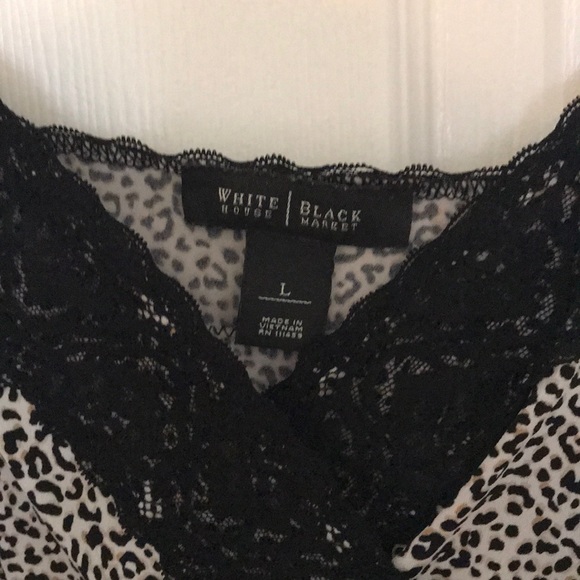 Leopard & Lace Cami - Picture 2 of 3